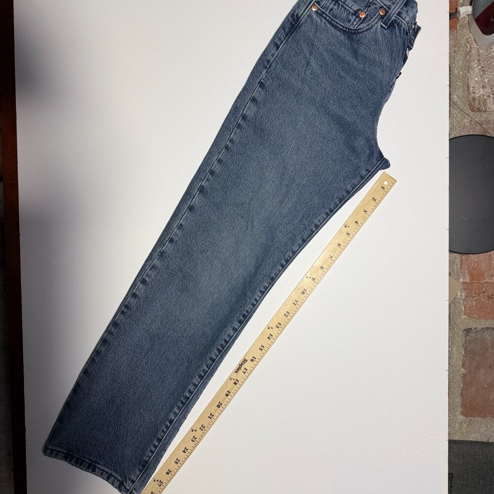 501 Levi's Premium Jeans Fit Womens Buttonfly Straightcut W24 L30 CW 2923 - Picture 10 of 16